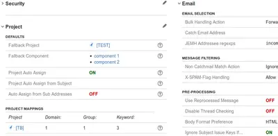 Enterprise Mail Handler for Jira Cloud (JEMHC) and DC for Atlassian — screenshot