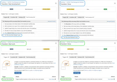 Epic Workflow Triggers for Atlassian — screenshot