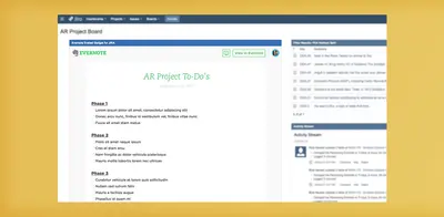 Evernote Embed for Jira Cloud for Atlassian — screenshot