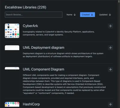 Excalidraw Plus Whiteboards for Confluence for Atlassian — screenshot