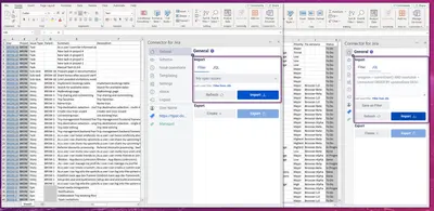Excel 365 Connector for Jira for Atlassian — screenshot