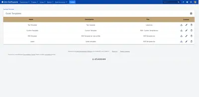 Excel Konnector for Jira for Atlassian — screenshot
