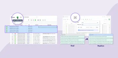Excel-like Bulk Issue Editor for Jira (Structure & Table) for Atlassian — screenshot