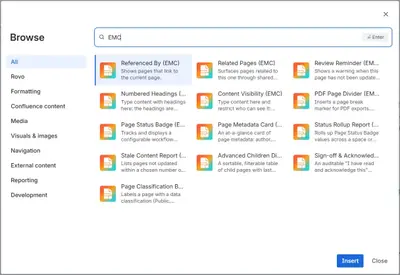 Expanded Macro Collection for Atlassian — screenshot