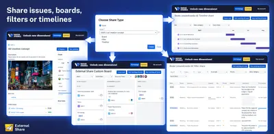 External Share for Jira for Atlassian — screenshot