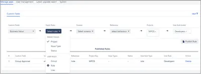 Field Hide for Jira for Atlassian — screenshot