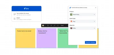 FigJam Widget for Jira for Atlassian — screenshot