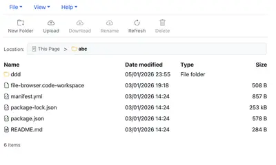 File Manager & Explorer for Atlassian — screenshot