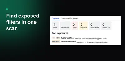 Filter Exposure Guard for Atlassian — screenshot