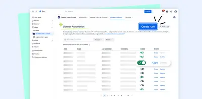 Flexible User License - Auto User Management for Jira for Atlassian — screenshot
