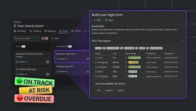 Flow Time Report – Time in Status for Jira Issues for Atlassian — screenshot