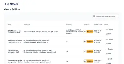 Fluid Attacks for Atlassian — screenshot