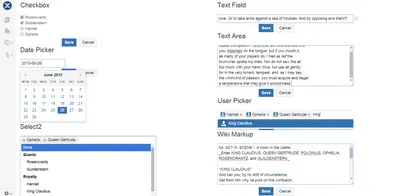 Forms Inline Editor for Atlassian — screenshot
