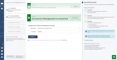 Freshservice to Jira Service Management AI-ready migration for Atlassian — screenshot