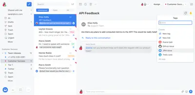 Front | Collaborative email for Atlassian — screenshot