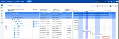 Gantt-Chart for Jira for Atlassian — screenshot