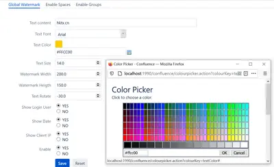 Gears watermark for Confluence for Atlassian — screenshot