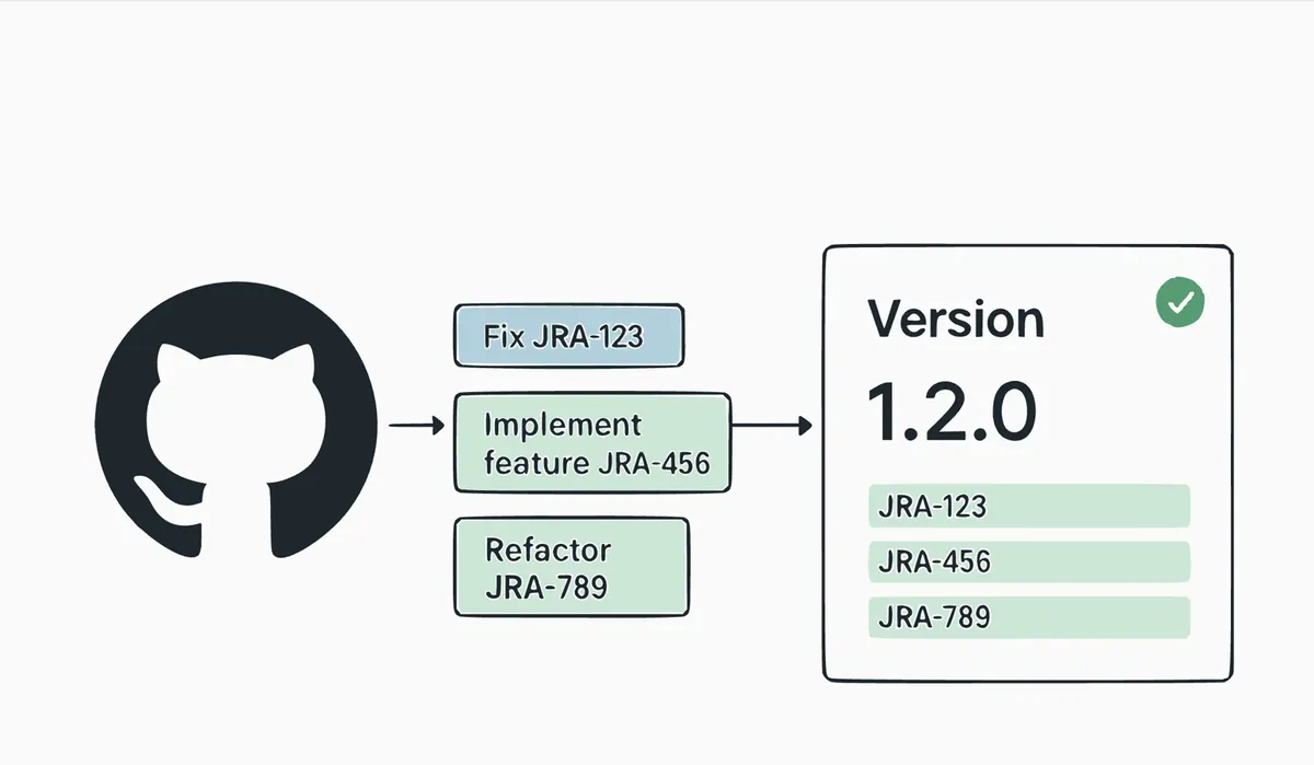 Git Version Builder for Jira — screenshot from the Atlassian Marketplace listing