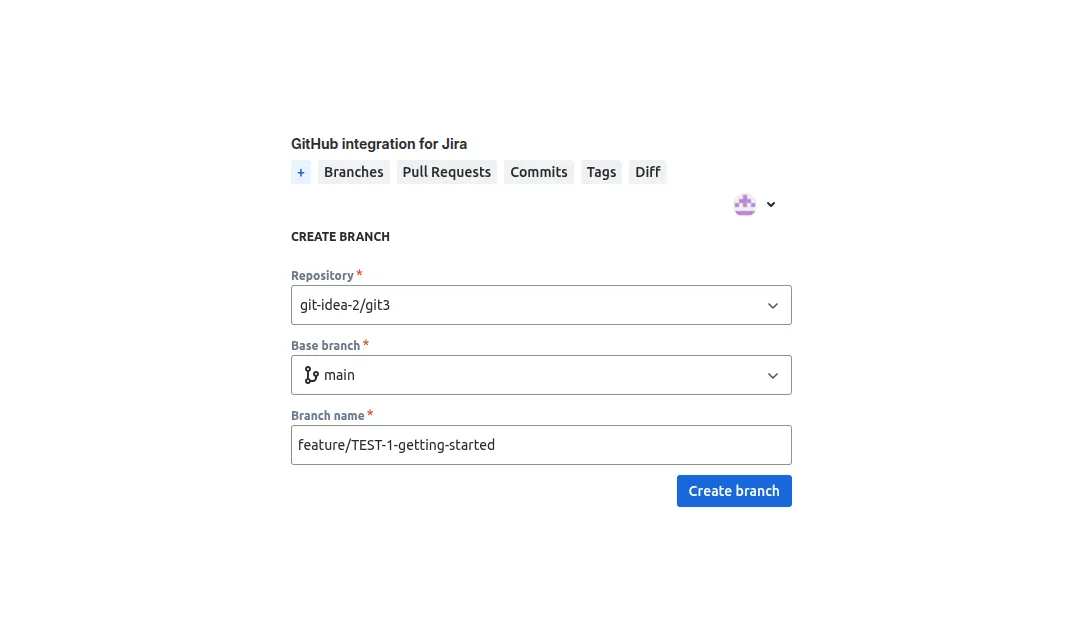 GitHub & Jira integration — screenshot from the Atlassian Marketplace listing