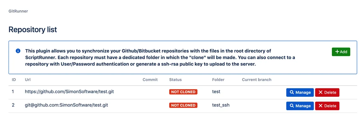 GitRunner for Jira — screenshot from the Atlassian Marketplace listing