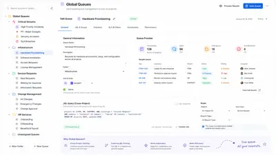 Global Queues for JSM for Atlassian — screenshot