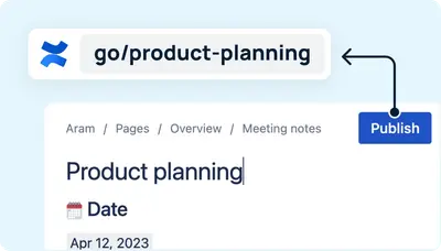 GoLinks for Confluence for Atlassian — screenshot