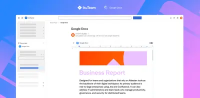 Google Docs for Atlassian — screenshot
