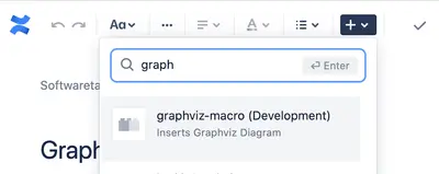 Graphviz for Confluence for Atlassian — screenshot