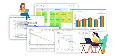Great Gadgets: Agile Dashboard Charts, Metrics & KPI Reports for Atlassian — screenshot