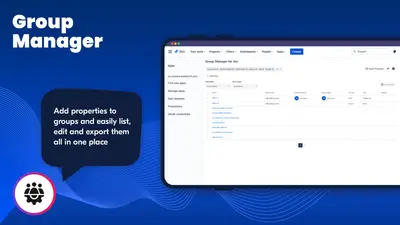 Group Manager for Atlassian — screenshot