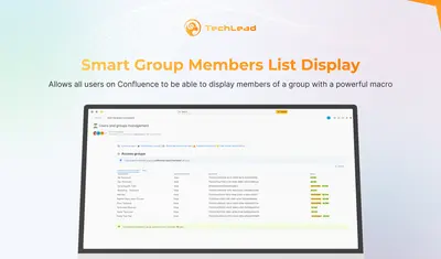 Group Members List for Confluence (GMLC) for Atlassian — screenshot