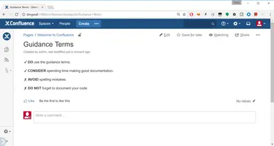 Guidance for Atlassian — screenshot