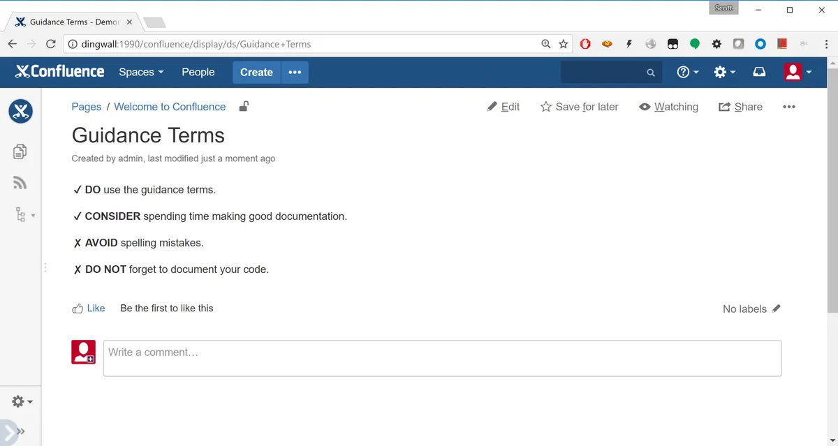 Guidance — screenshot from the Atlassian Marketplace listing