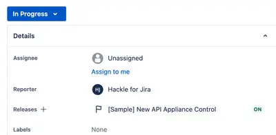 Hackle Feature Flags for Jira for Atlassian — screenshot