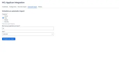 HCL AppScan Integration for Jira Cloud for Atlassian — screenshot