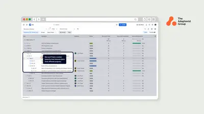 Hierarchy for Jira (Custom issue structure and timeline) for Atlassian — screenshot