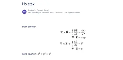 HoLaTeX Math Formula & TikZ Graphic for Atlassian — screenshot