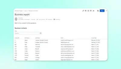 HubSpot CRM Connector for Confluence for Atlassian — screenshot