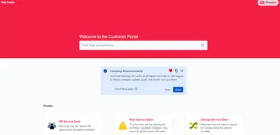 ℹ️ Portal Messages for JSM for Atlassian — screenshot