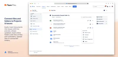 ikuTeam Files: Document Management Automation for Atlassian — screenshot