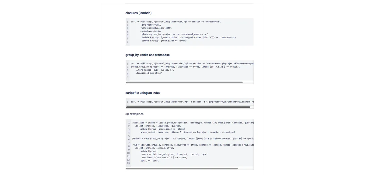 Improvekit Script Ruby — screenshot from the Atlassian Marketplace listing