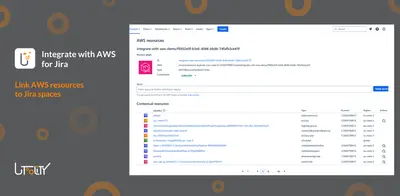 Integrate with AWS for Jira for Atlassian — screenshot