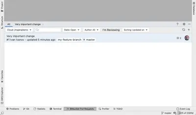 Integration with JetBrains IDEs for Atlassian — screenshot