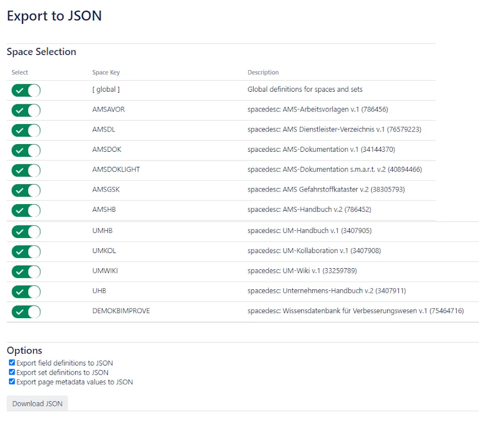 iQUAMS Metadata Extensions — screenshot from the Atlassian Marketplace listing