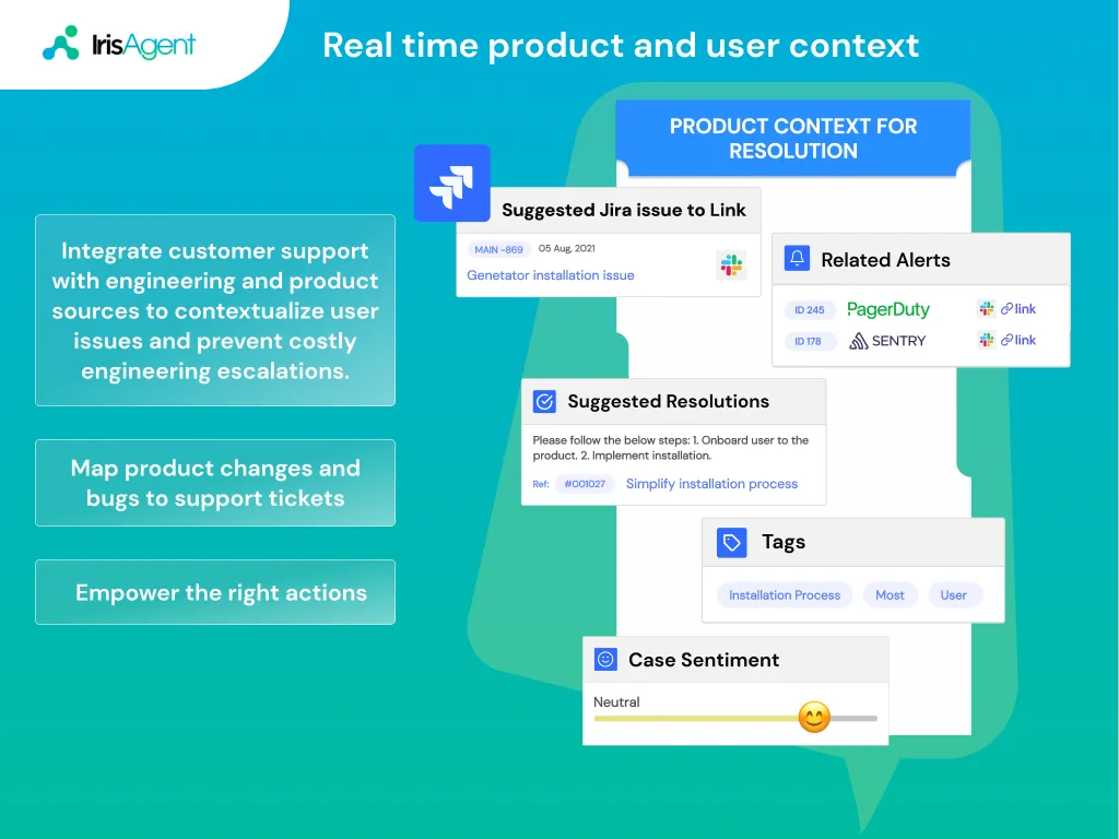 IrisAgent — screenshot from the Atlassian Marketplace listing