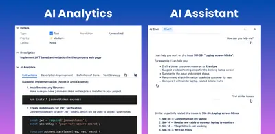 Issue AI Analytics for Jira (Cloud & Private AI) for Atlassian — screenshot