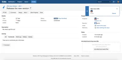 Issue Edit Notifications for Jira for Atlassian — screenshot