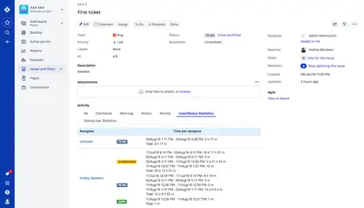 Issue History Collector - See History for Atlassian — screenshot
