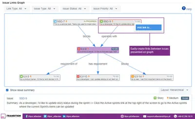 Issue Links Viewer for Atlassian — screenshot