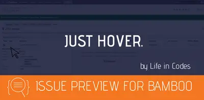 Issue Preview for Bamboo for Atlassian — screenshot